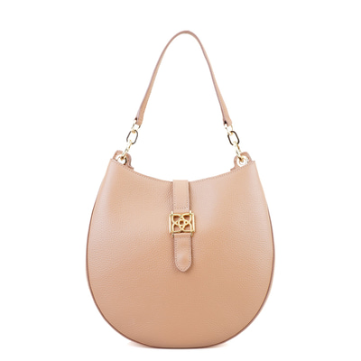 Soleil Taba Kadın Deri Omuz Çantası