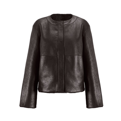 Soley Koyu Kahve Kadın Kürk Ceket