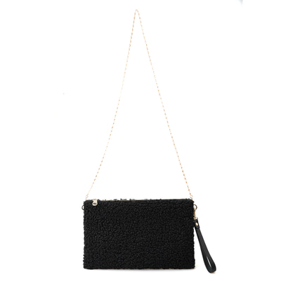 Tasha Siyah Kadın Portföy Çanta