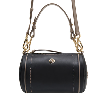 Taylor Siyah Kadın Deri Omuz Askılı Çanta