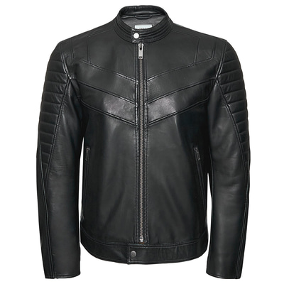 Teddeo Erkek Deri Motorcu Mont