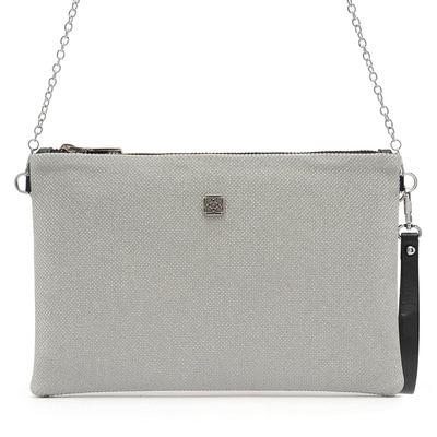 Thayer Gümüş Kadın Clutch