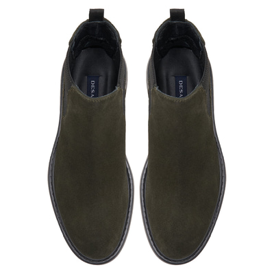Tina Haki Erkek Yandan Lastikli Süet Deri Chelsea Bot 