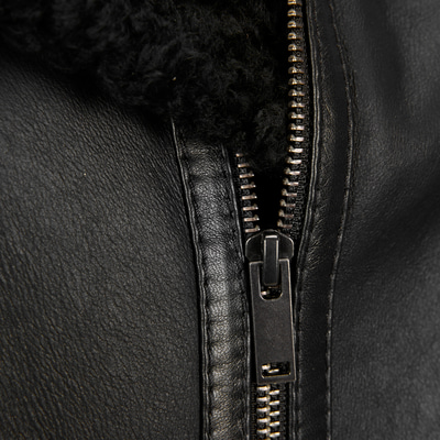 Tinora Siyah Kürk Ceket