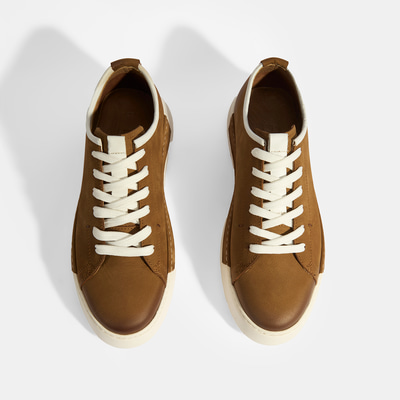 Triyo Taba Erkek Bağcıklı Deri Günlük Ayakkabı