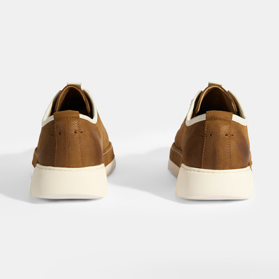 Triyo Taba Erkek Bağcıklı Deri Günlük Ayakkabı