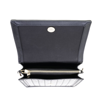 Tronc Siyah Kadın Monogram Omuz Çantası