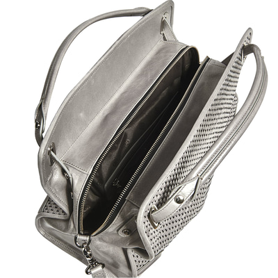 Trudy Kadın Örgülü Deri El Çantası