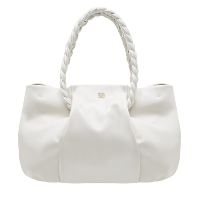 Tulip Beyaz Kadın Deri Omuz Askılı Çanta