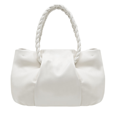 Tulip Beyaz Kadın Deri Omuz Askılı Çanta