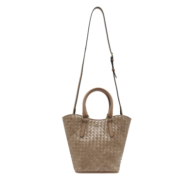 Tulip Kadın Örgü Deri El Çantası