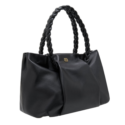 Tulip Siyah Kadın Deri Omuz Askılı Çanta