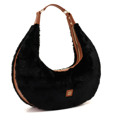 Tulipa Siyah Kadın Omuz Çantası