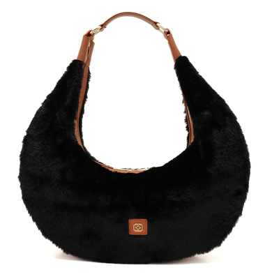 Tulipa Siyah Kadın Omuz Çantası