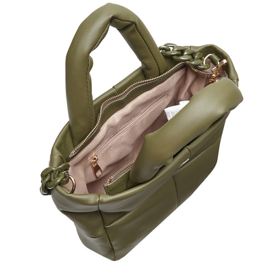 Tulipe Haki Kadın El Çantası