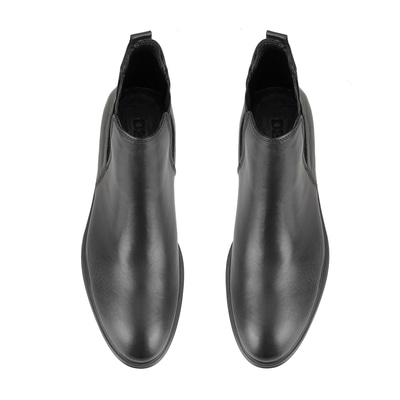 Urien Siyah Erkek Lastikli Deri Chelsea Bot