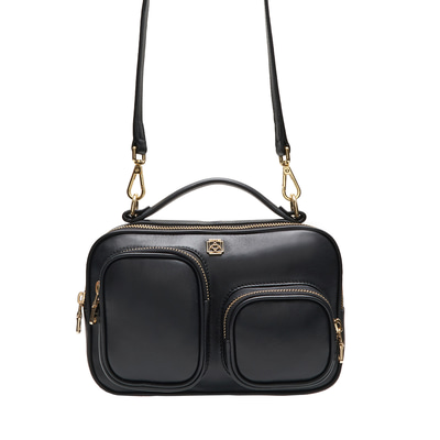 Valeria Siyah Kadın Deri El Çantası