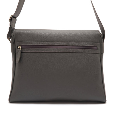 Verena Antrasit Erkek Deri Postacı Çantası