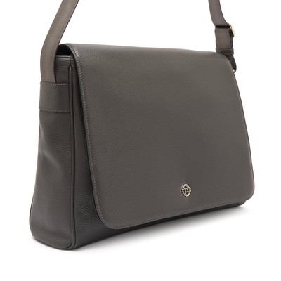 Verena Antrasit Erkek Deri Postacı Çantası