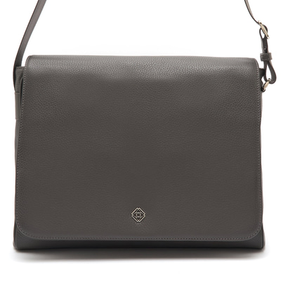 Verena Antrasit Erkek Deri Postacı Çantası