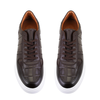 Vernon Kahve Erkek Deri Günlük Ayakkabı