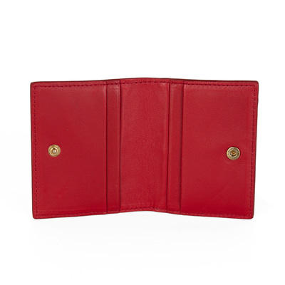 Vesper Kırmızı Erkek Deri Kartlık