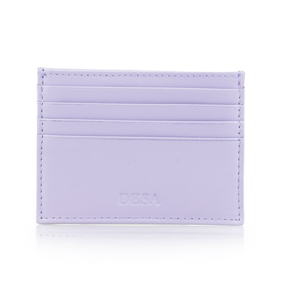 Vidal Lila Kadın Deri Kartlık