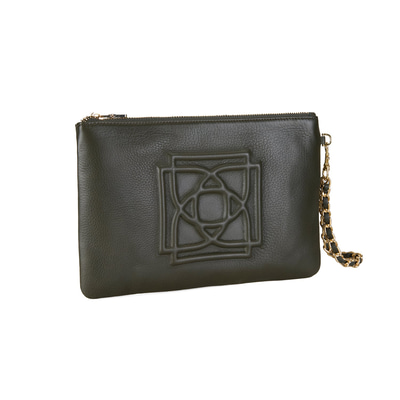 Vionya Siyah Kadın Deri El Çantası