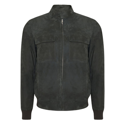 Vitale Erkek Süet Bomber Deri Ceket