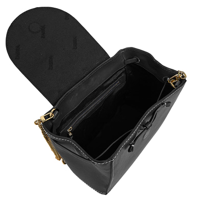 Voleta Kadın Zincir Detaylı Deri Omuz Çantası