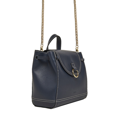 Voleta Kadın Zincir Detaylı Deri Omuz Çantası