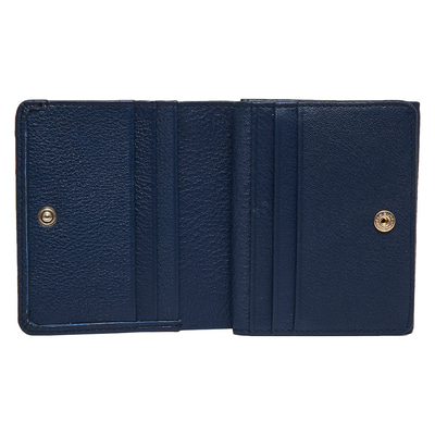 Waiwai Lacivert Kadın Deri Cüzdan