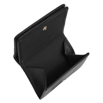 Waiwai Siyah Kadın Deri Cüzdan