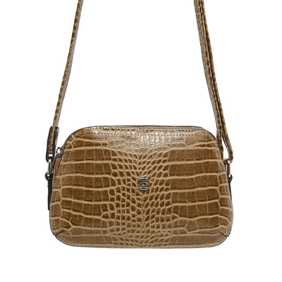 Walker Kadın Kroko Baskılı Omuz Askılı Çanta