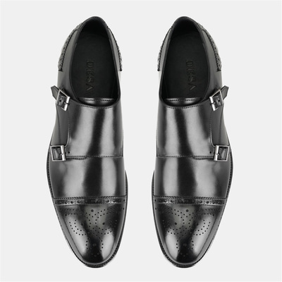 Wesley Siyah Erkek Deri Klasik Ayakkabı