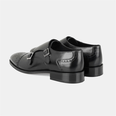 Wesley Siyah Erkek Deri Klasik Ayakkabı