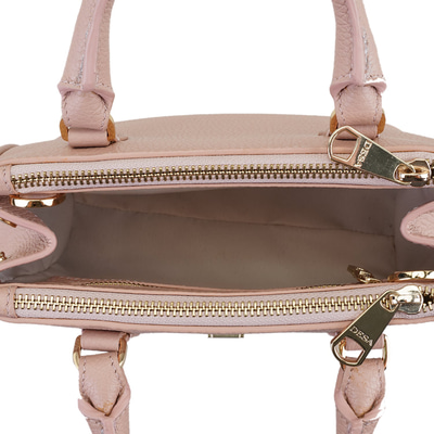 xxx Fleur Pudra Kadın Deri El Çantası