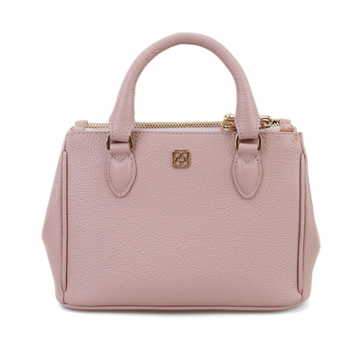 xxx Fleur Pudra Kadın Deri El Çantası