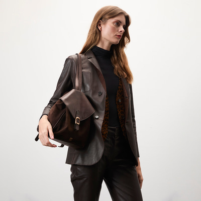 xxx Merina Kahve Kadın Omuz / Sırt Çantası