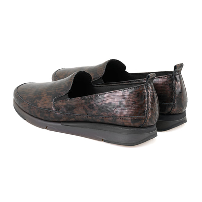 XXXCaliope Kahve Kadın DesaComfort Deri Günlük Ayakkabı