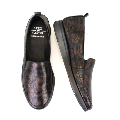 XXXCaliope Kahve Kadın DesaComfort Deri Günlük Ayakkabı