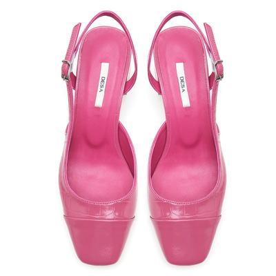 XXXCarmel Fuşya Kadın Rugan Deri Klasik Ayakkabı