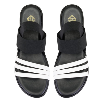 XXXGloaria Beyaz Kadın Comfort Tabanlı Sandalet