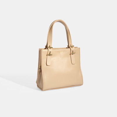 xxxKadın Bej Deri Omuz Çantası