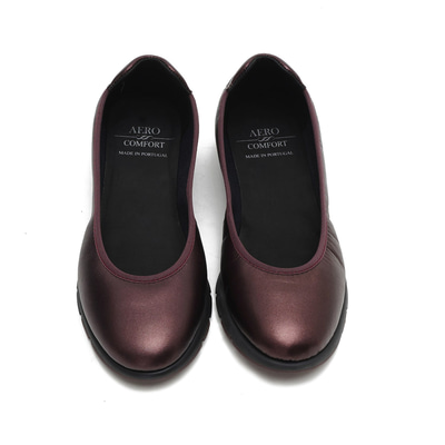 XXXKadın Bordo Deri DesaComfort Ayakkabı