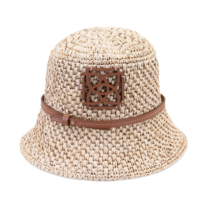 XXX(kod değişikliği)Meadow Bej Kadın Hasır Şapka