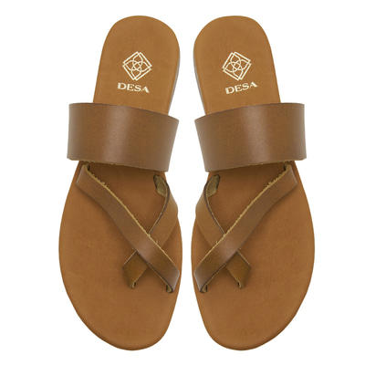 XXXLeila Taba Kadın Deri Terlik