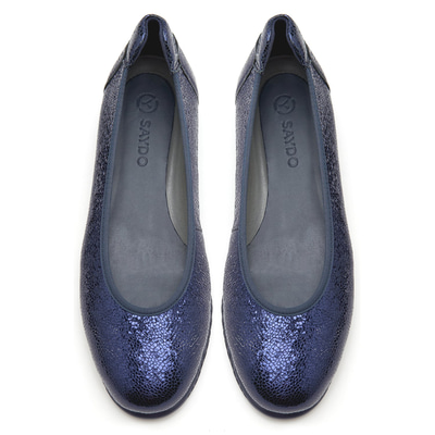 XXXMaid Comfort Metalik Lacivert Kadın Deri Günlük Ayakkabı