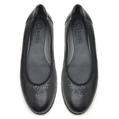 XXXMaid Comfort Metalik Siyah Kadın Deri Günlük Ayakkabı