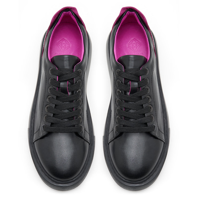 XXXWinona Siyah Kadın Deri Spor Ayakkabı